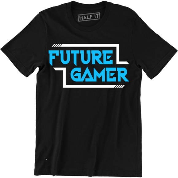 Future Gamer Gaming Buddy Cute Video Games T-shirt - Picture 1 of 3
